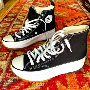 Converse Run Star Hike Platform Hi Top Sneaker Shoe Sz 8.5 Men- Sz 10 Women